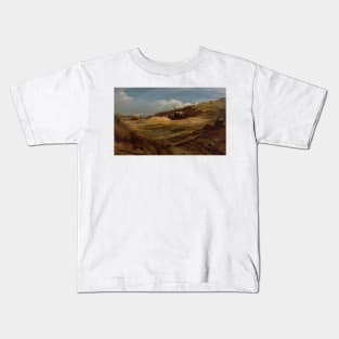 The Sand Pits, Hampstead Heath by John Linnell Kids T-Shirt